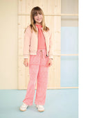 Dotty Reversible Padded Bomber Jack - Sand Blush