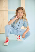 Sammy Denim Jumpsuit - Denim