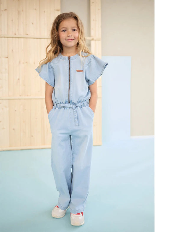 Sammy Denim Jumpsuit - Denim