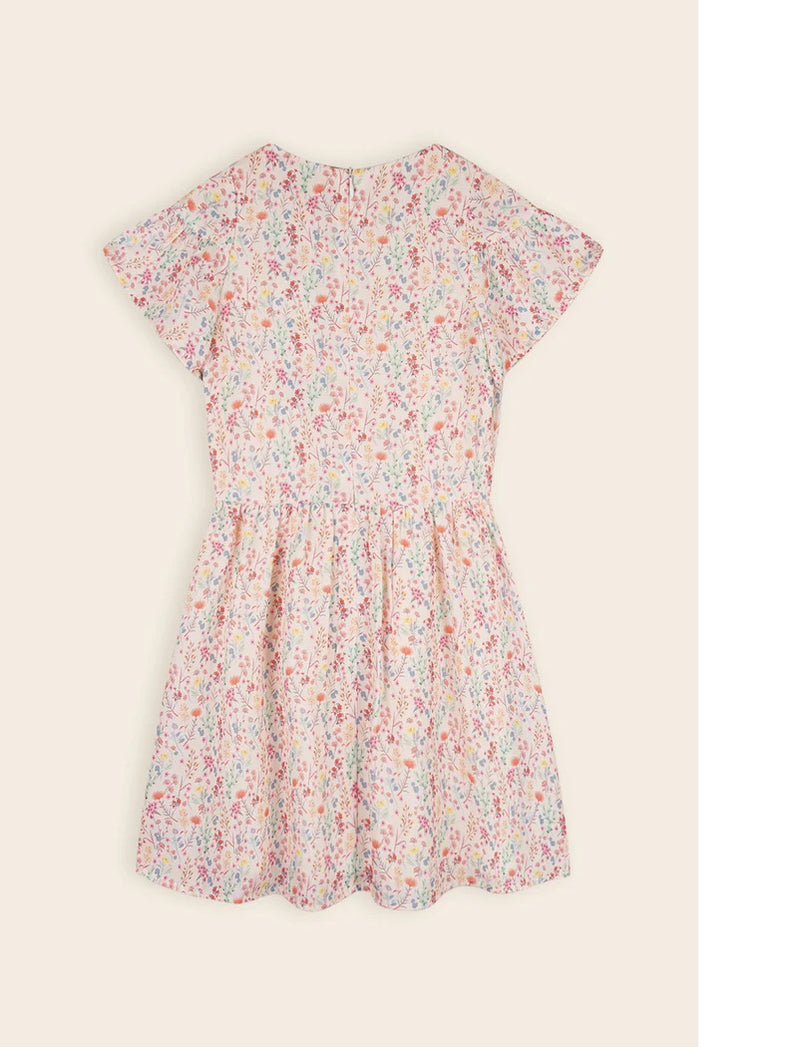 Merle AOP Blooming Flower Dress - Lemon Soda