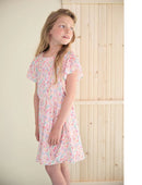Merle AOP Blooming Flower Dress - Lemon Soda