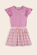 Morly Top & Plisse Skirt - Fresia