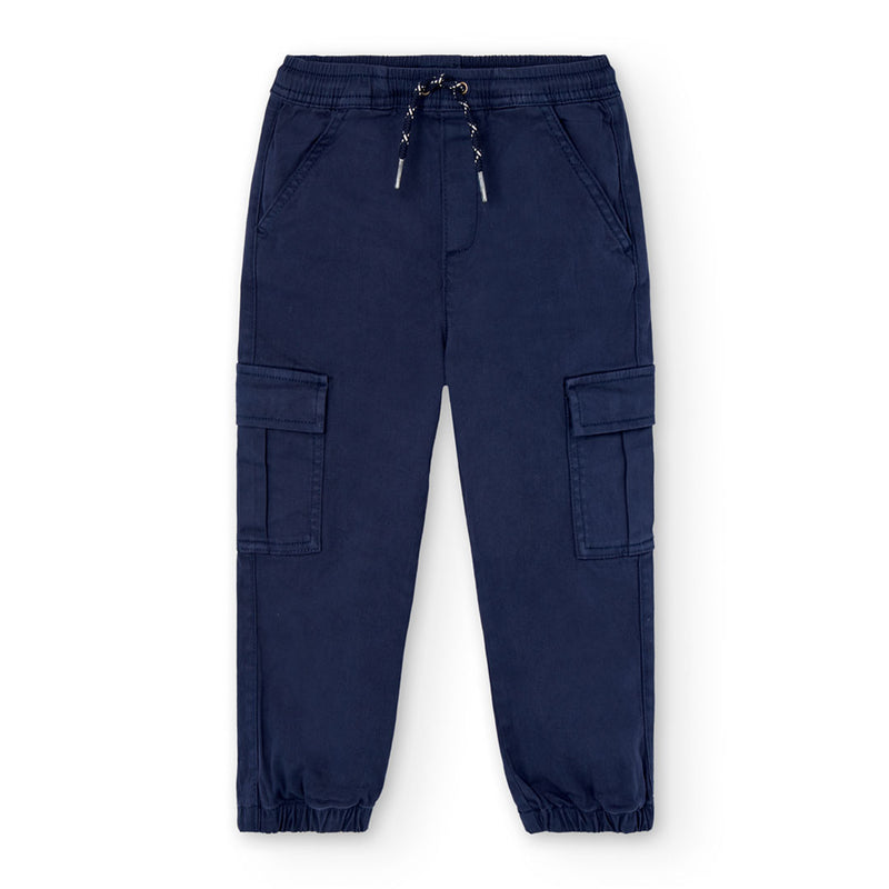 Stretch Twill Trousers - Navy