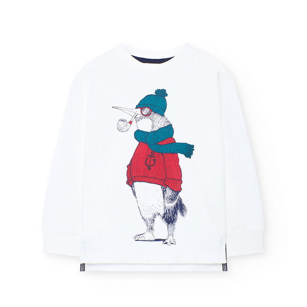 Knit T-Shirt - Off White