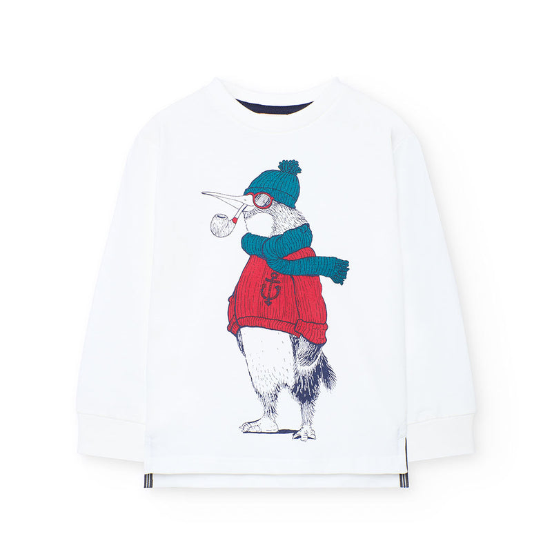 Knit T-Shirt - Off White