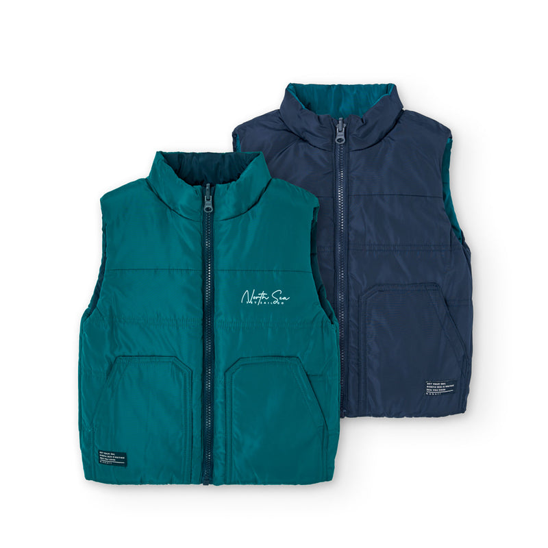 Technical Fabric Vest - Billiard