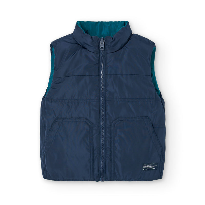 Technical Fabric Vest - Billiard