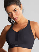 Wired Non Padded Sports Bra - Black