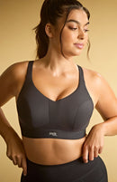 Wired Non Padded Sports Bra - Black
