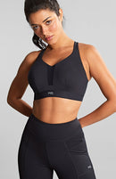 Wired Non Padded Sports Bra - Black