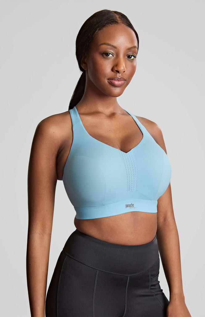 Wired Non Padded Sports Bra - Sky Blue