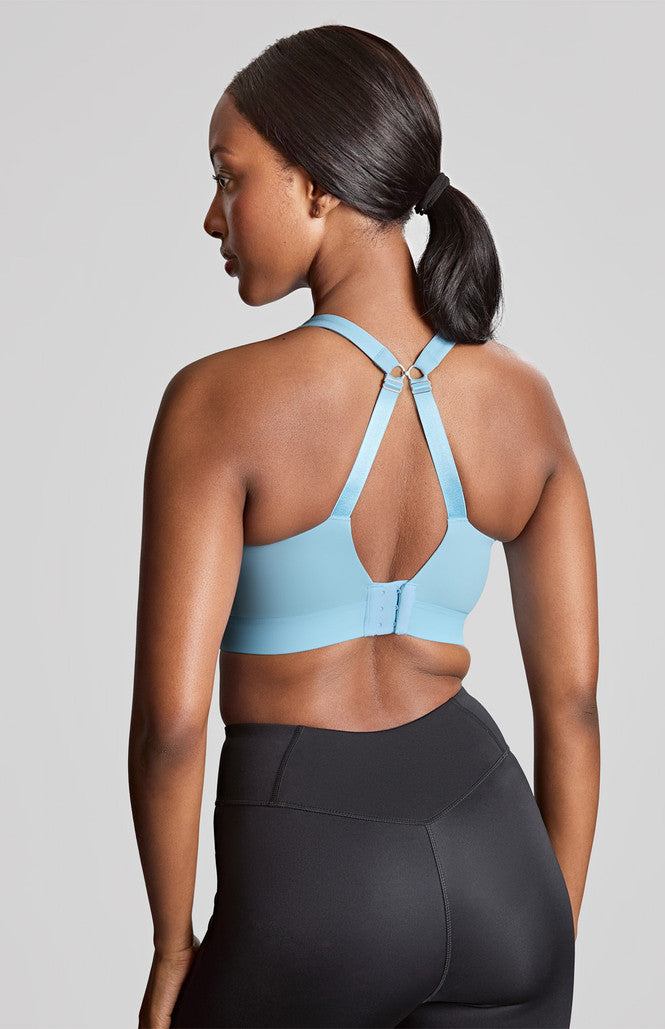 Wired Non Padded Sports Bra - Sky Blue