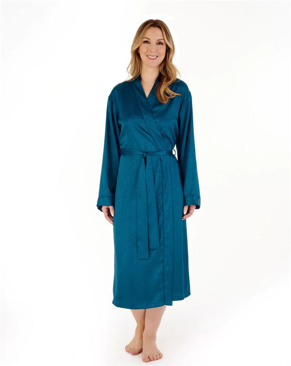 Gaspe Housecoat - Teal