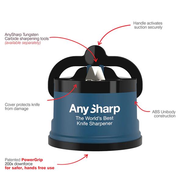 ANYSHARP KNIFE SHARPNER BLUE