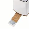 Russell Hobbs White Groove 2-Slice Toaster