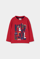 Knit T-Shirt - Maroon