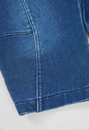 Knit Denim trousers - Blue