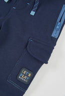 Fleece Trousers - Navy