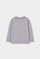 Knit T-Shirt - Melange Grey