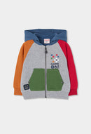 Boboli Fleece Jacket - Melange Grey