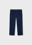 Basic Twill Trousers - Navy
