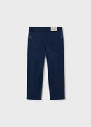 Basic Twill Trousers - Navy