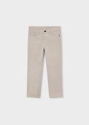Basic Twill Trousers - Stone