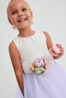 Combined Dress - Lilac