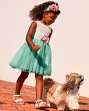 Combined Dress - Aloe