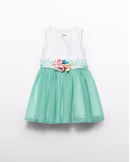 Combined Dress - Aloe