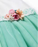 Combined Dress - Aloe