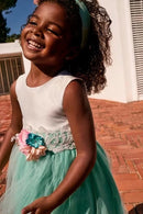 Combined Dress - Aloe