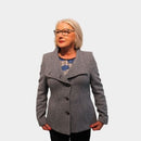 Short Tweed Jacket - Blue