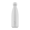 500ml Water Bottle Monochrome - All White