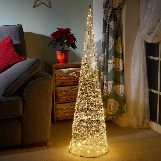 250 Warm White LED TreeCone