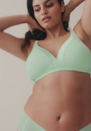 Padded Non-Wired Moulded Bra - Aquamenta