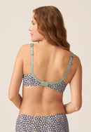 Padded Non-Wired Moulded Bra - Leo Print
