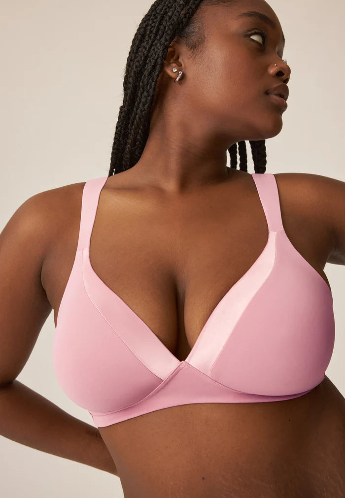 Padded Non-Wired Moulded Bra - Smoked Orchid