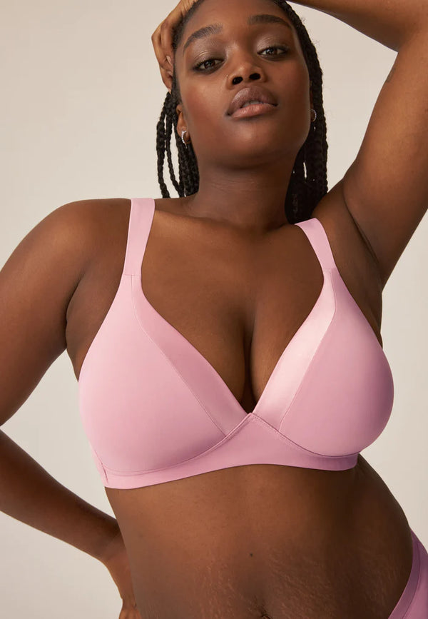 Padded Non-Wired Moulded Bra - Smoked Orchid