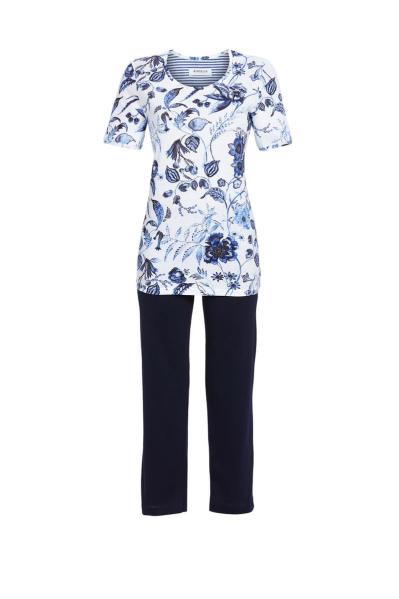 7/8 Length Pyjama - Shadow Blue