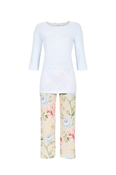 7/8 Length Pyjama - Blue