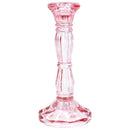 Pastel Pink Candlestick Medium 15cm