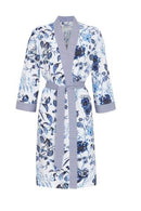 Tie Belt Dressing Gown - Shadow Blue