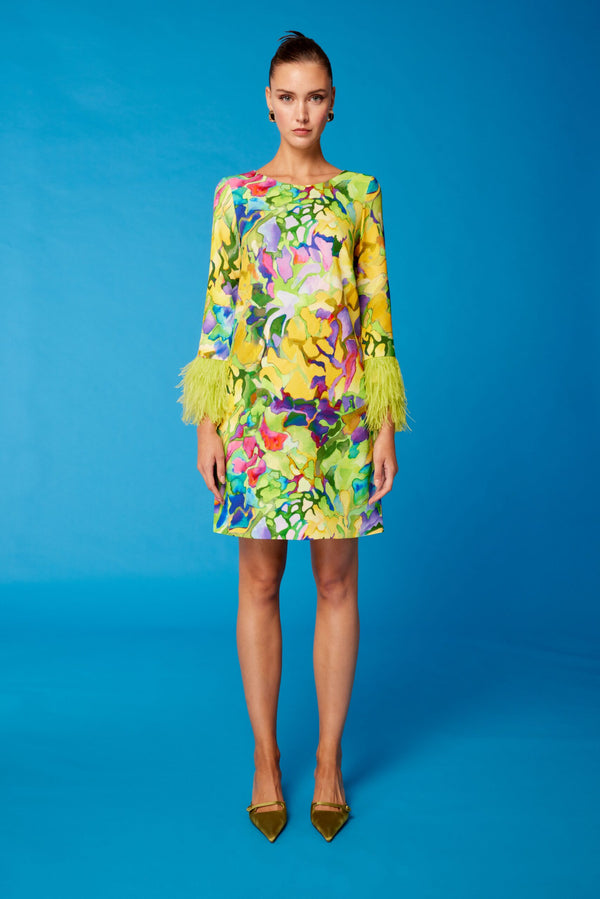 Straight Dress - Yellow