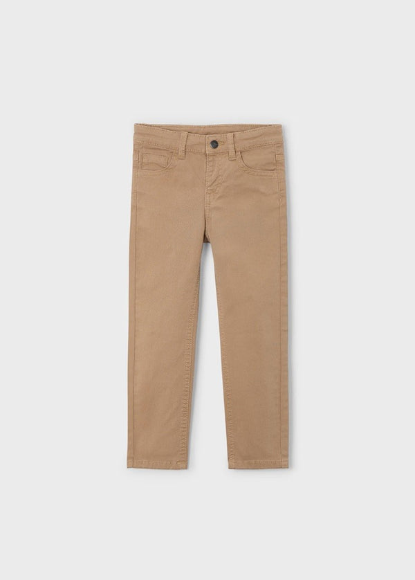 5 Pocket Slim Fit Basic Jean - Caramel