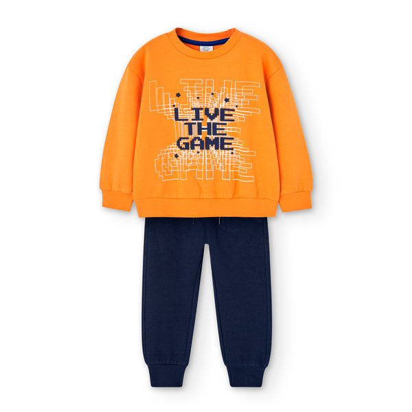 Live The Game Tracksuit - Carrot