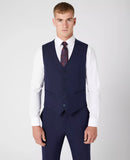Tapered Fit Palucci Mix & Match Waistcoat - Navy