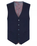 Tapered Fit Palucci Mix & Match Waistcoat - Navy