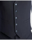 Tapered Fit Palucci Mix & Match Waistcoat - Dark Navy