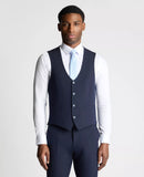 Luca Mix + Match Slim Fit Waistcoat - Navy